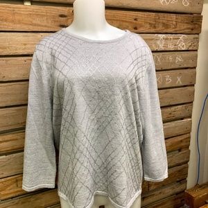 long sleeve shirt by Alfred Dunner